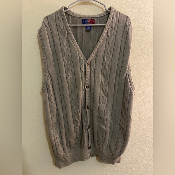Vintage Sweatervest- long - Picture 1 of 3